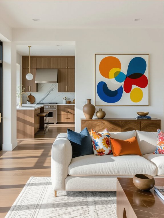 artistic statement pieces enhance decor