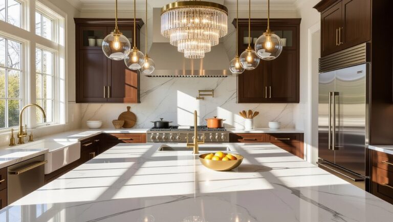 beautiful island lighting ideas