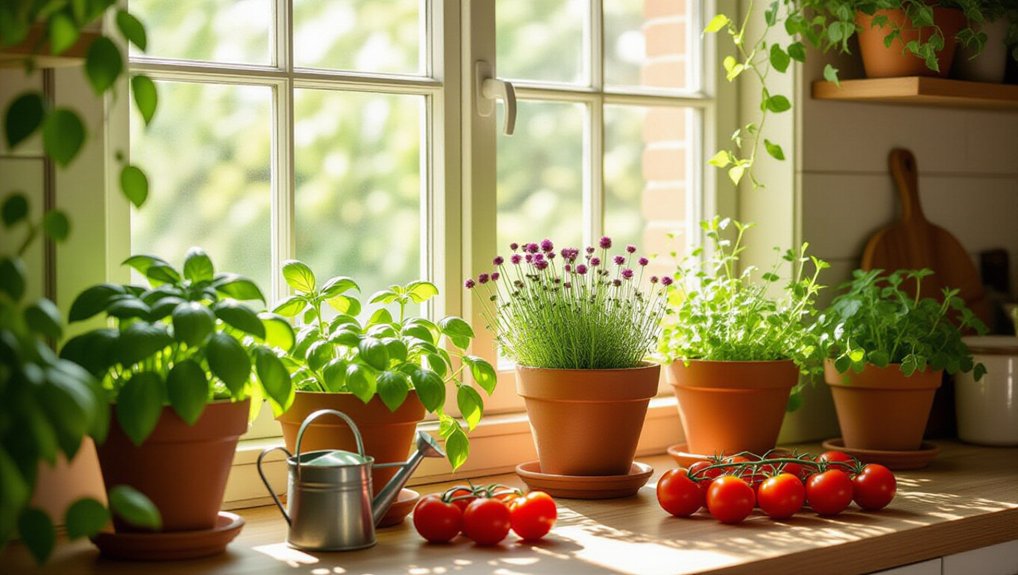 beautiful kitchen garden windows