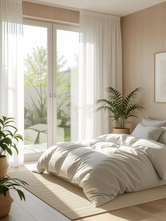 brighten your bedroom naturally