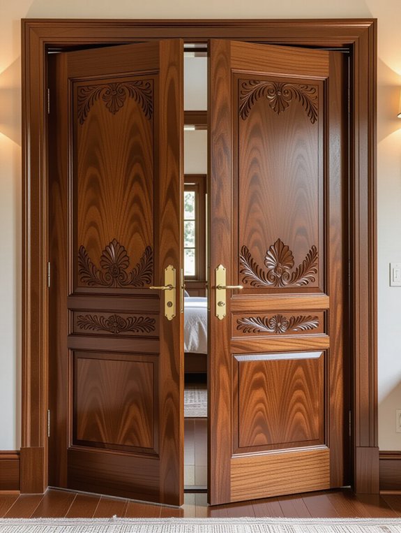 charming vintage bi fold doors