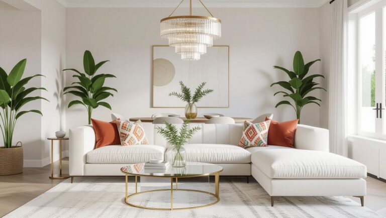 chic living and dining designs