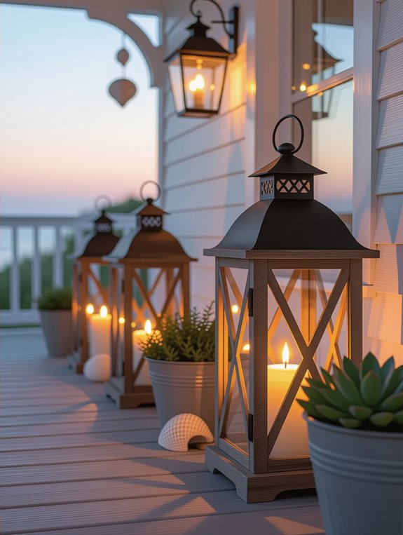 coastal lanterns evoke charm