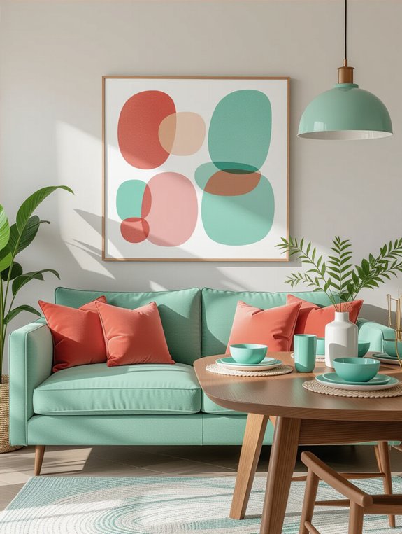 cohesive color palette design