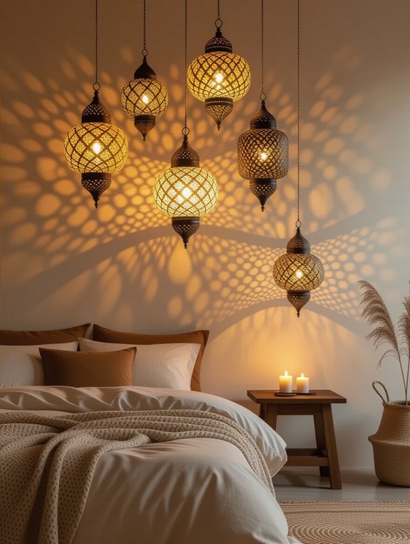 cozy decorative lantern lighting