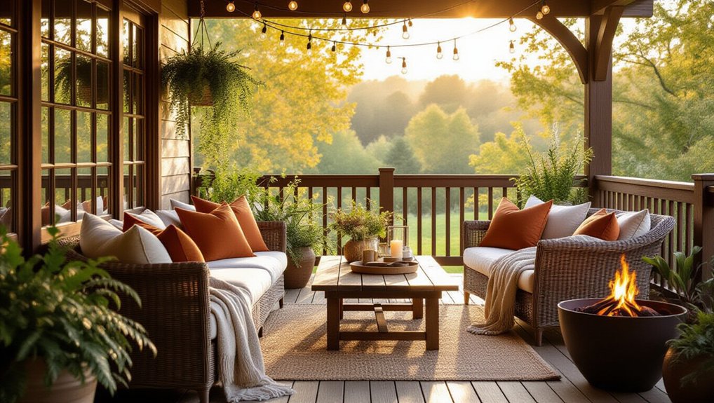 cozy outdoor deck inspiration