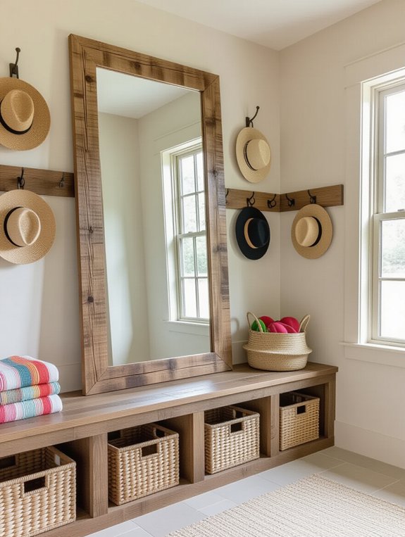 custom framed mirror project