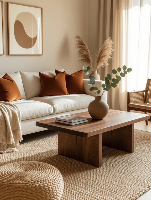 earthy brown accessory ideas