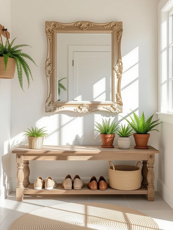 elegant organization for entryway