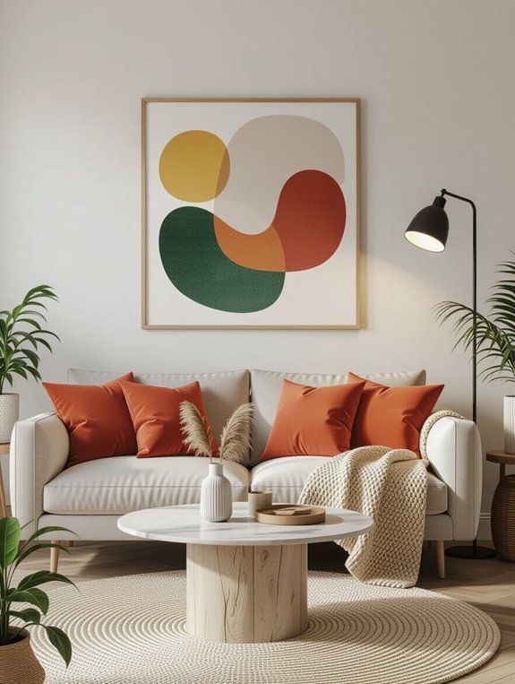 establish a striking focal point