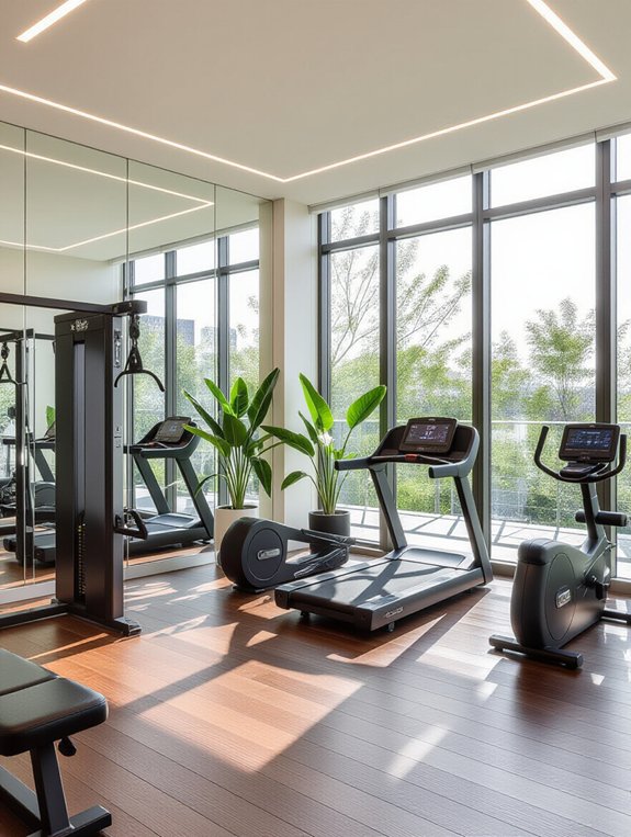 high tech fitness experience