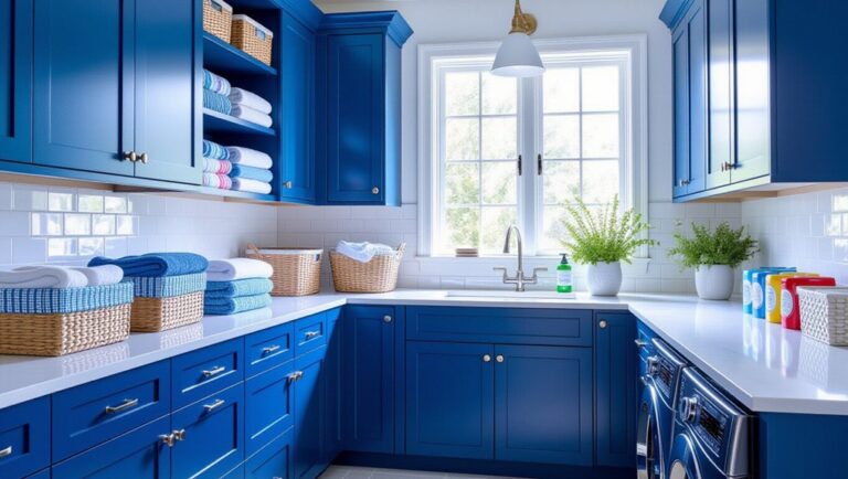 innovative blue cabinet designs
