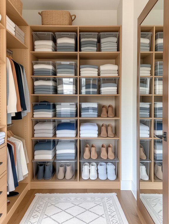 maximize closet organization efficiency