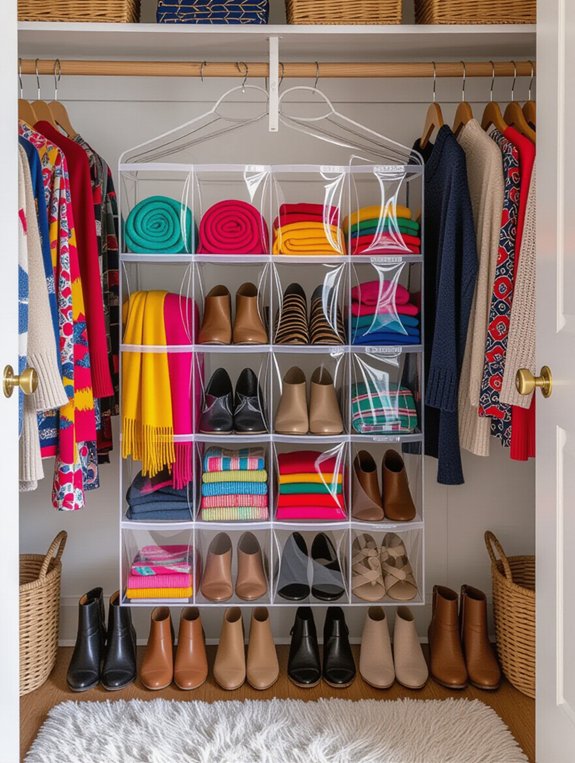 maximize closet space effectively