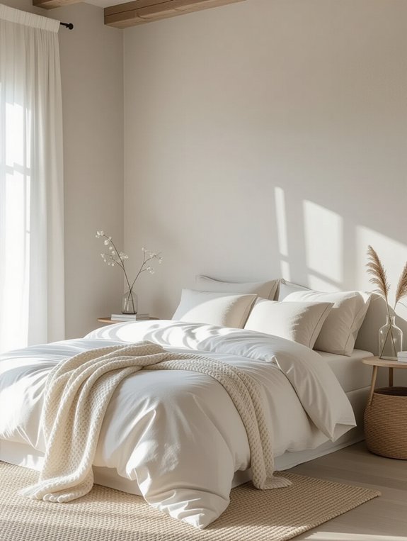 minimal decor promotes tranquility