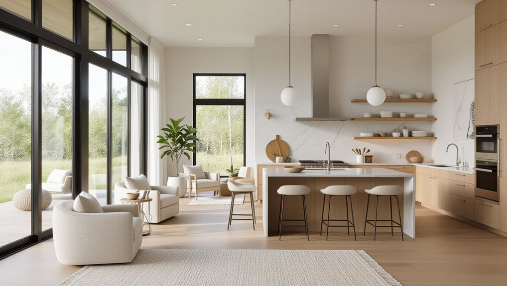 modern open concept designs