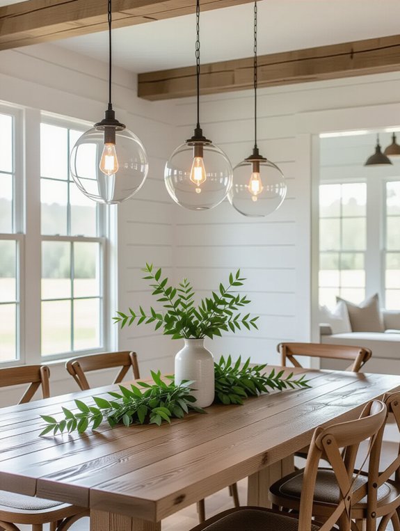 modern versatile glass lighting