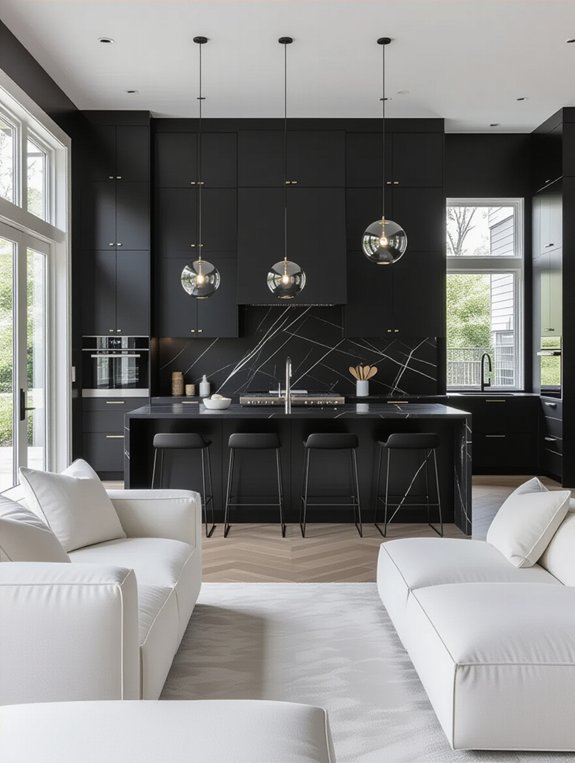 monochrome elegance through texture