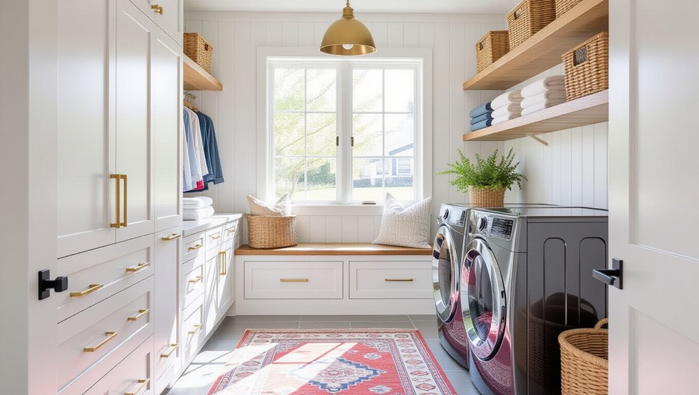 mudroom laundry room designs
