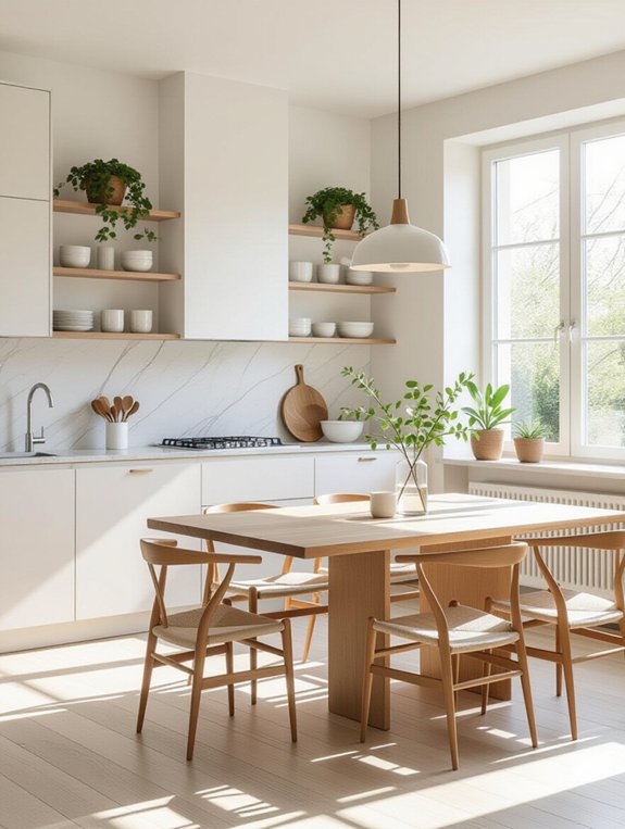 multi functional minimalist spaces