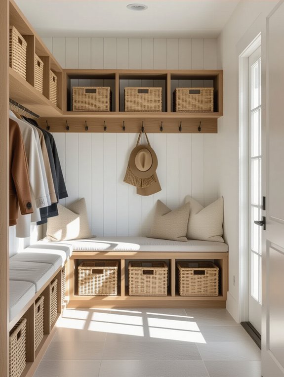 multi functional mudroom furniture