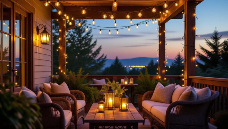 patio string light inspiration