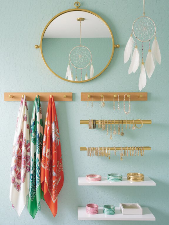 personal accessory display ideas