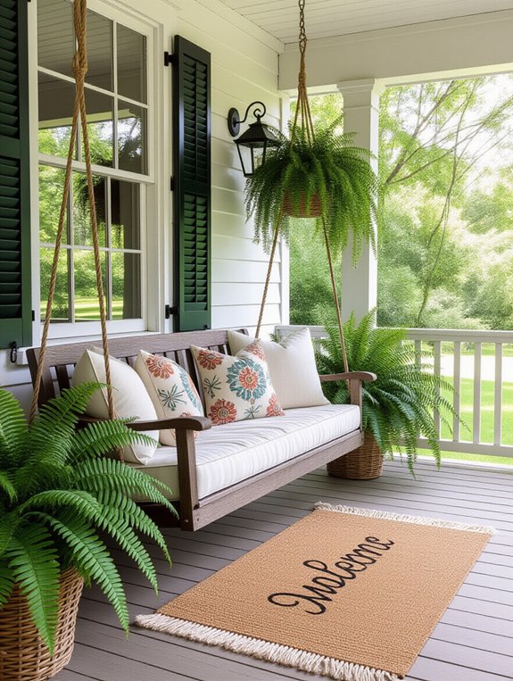 personalized front porch decor
