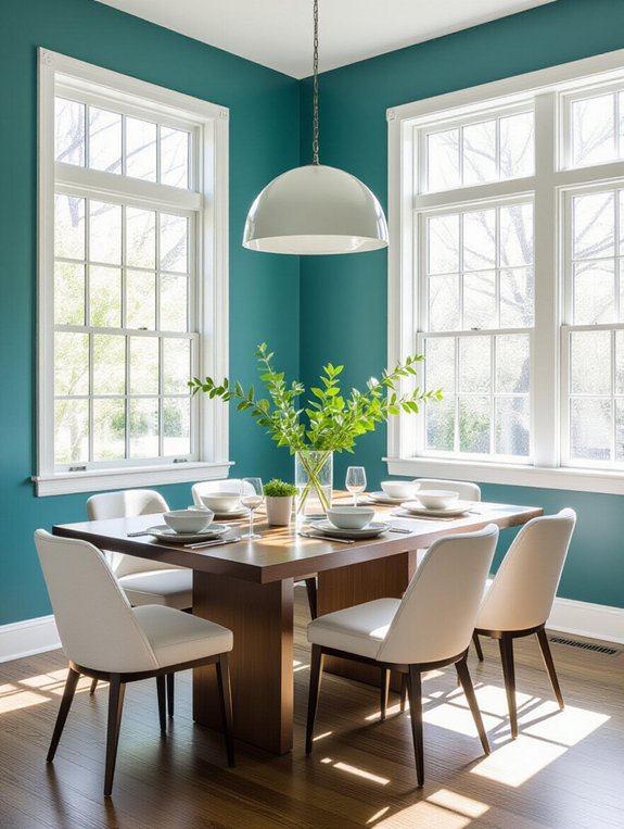 revitalizing serene dining atmosphere