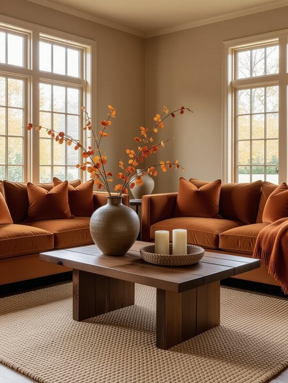 seasonal brown decor ideas