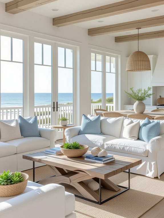 serene coastal retreat aesthetic