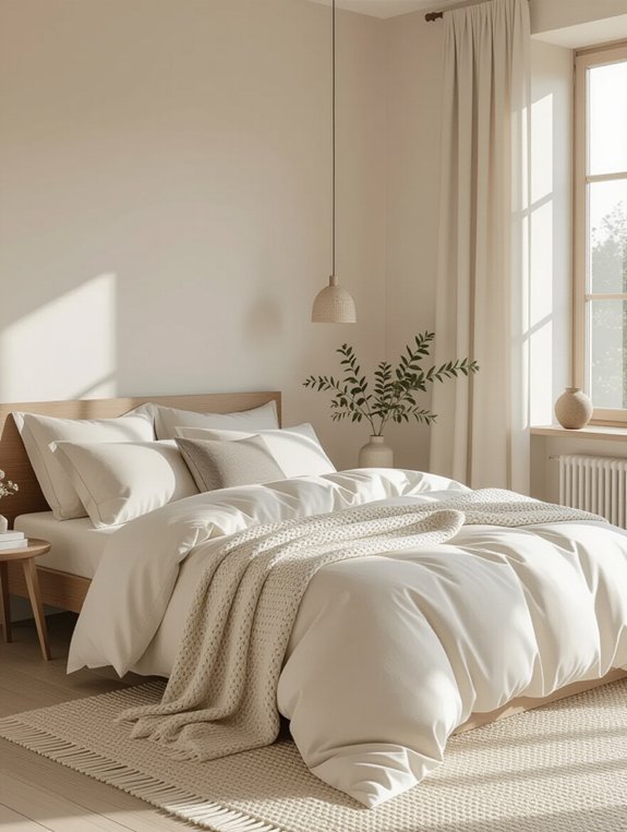 serene neutral bedroom retreat