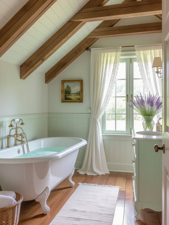 serene pastel color palettes