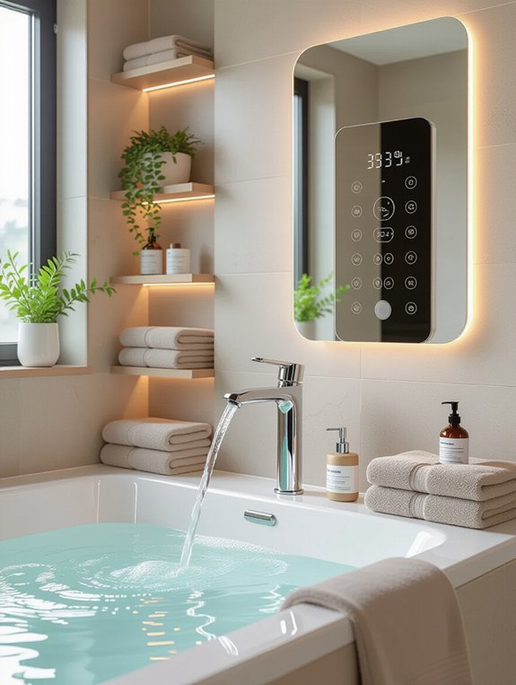 smart technology for bathrooms