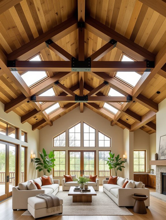 spacious airy living room