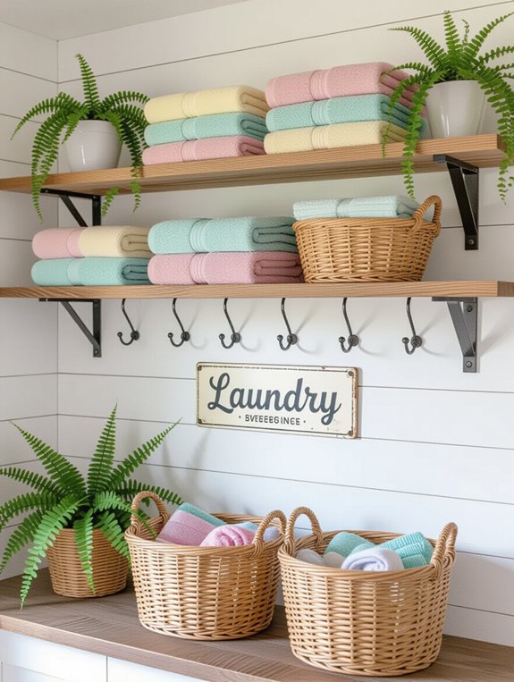 stylish functional laundry hooks