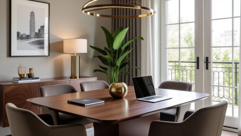 stylish workspace dining designs