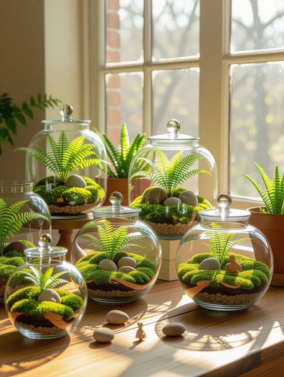 terrariums enhance indoor charm