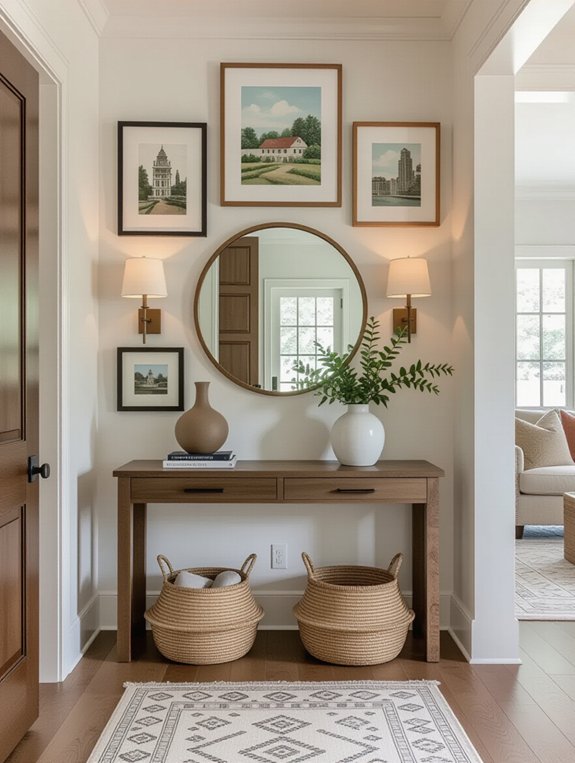 transform entryway with gallery