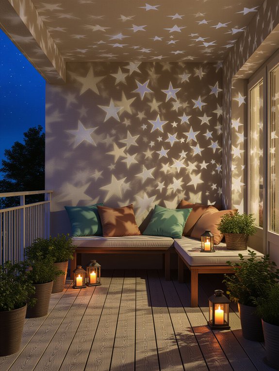 transformative projector light patterns