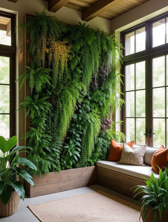 vertical garden wall design