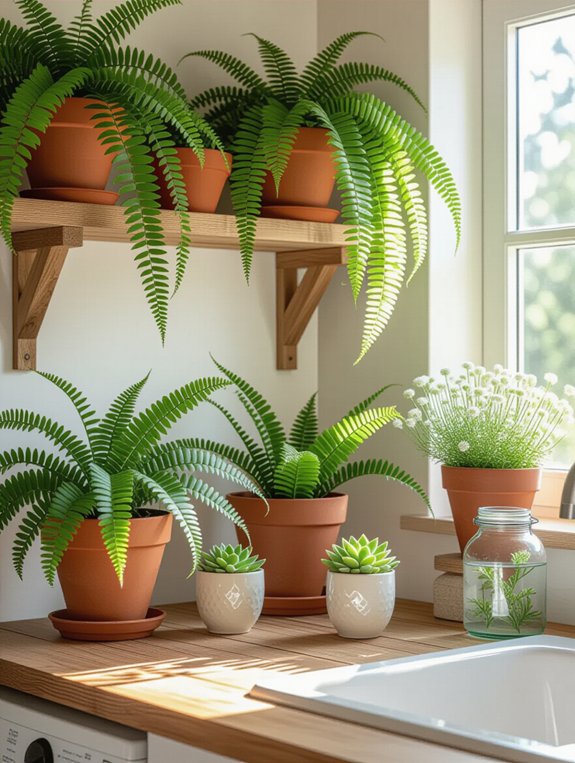 vibrant potted plants enhance freshness