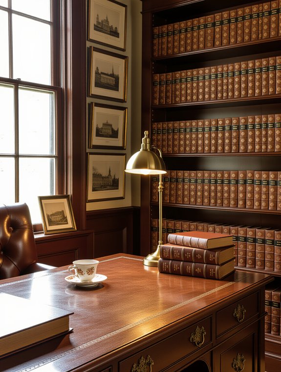 vintage character for workspace