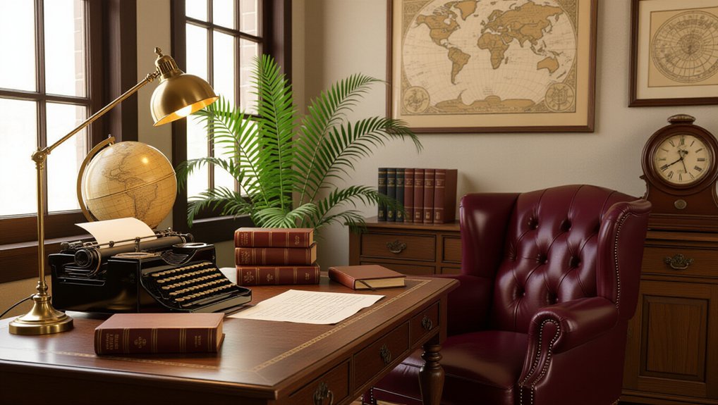 vintage office decor inspirations