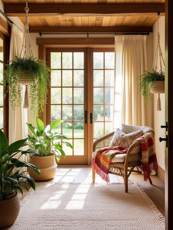 woven accessories enhance warmth