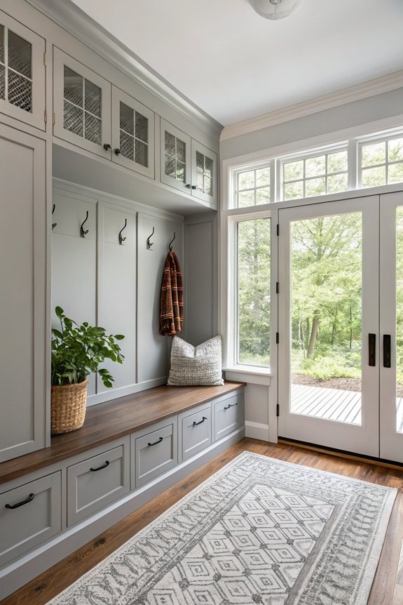 budget friendly mudroom upgrades