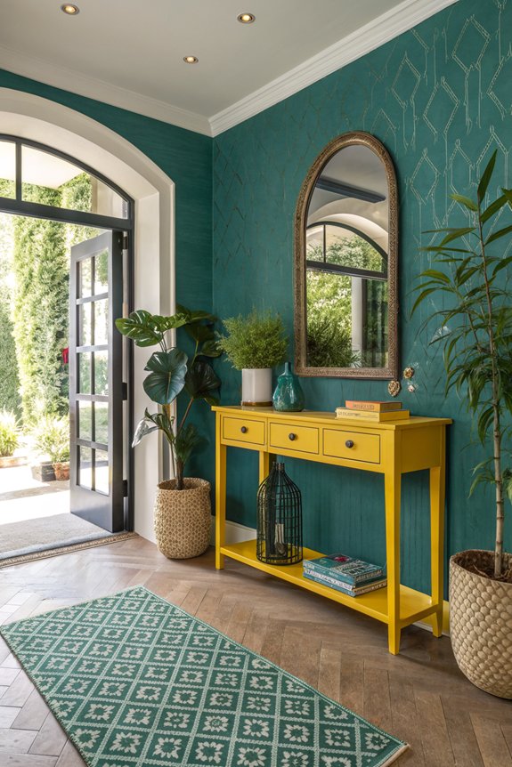 choose entryway color wisely
