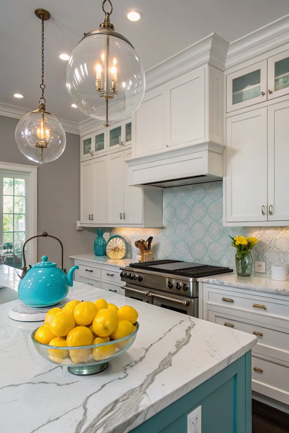 colorful kitchen accessory ideas