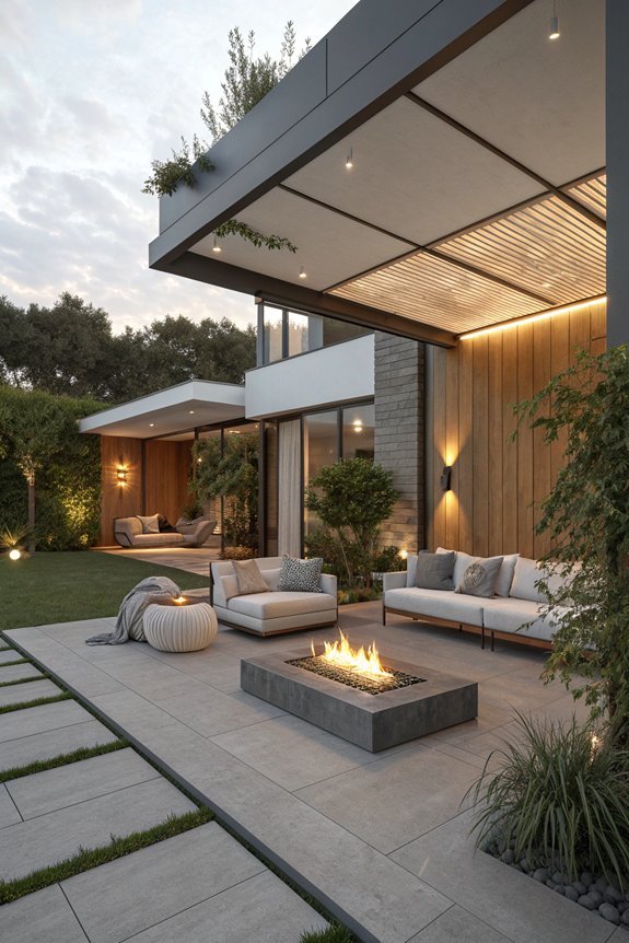 comfortable patio heating options