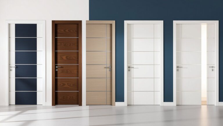 contemporary bedroom door styles